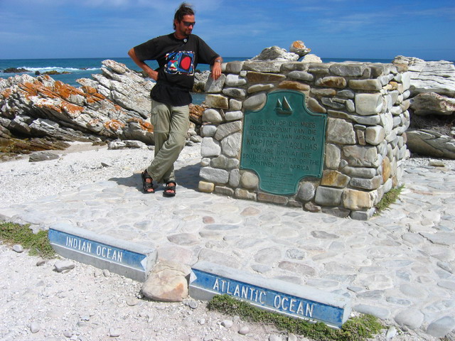 Le Cap Agulhas, le point le plus austral de l'Afrique