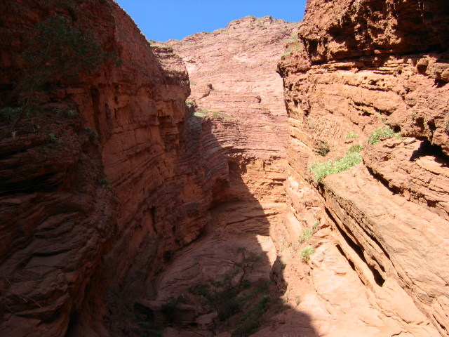 Quebrada de Cafayate, el Garganta del Diablo