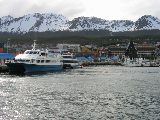 Ushuaia depuis le quai