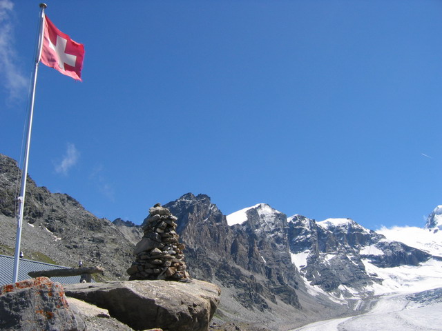 Drapeau au vent