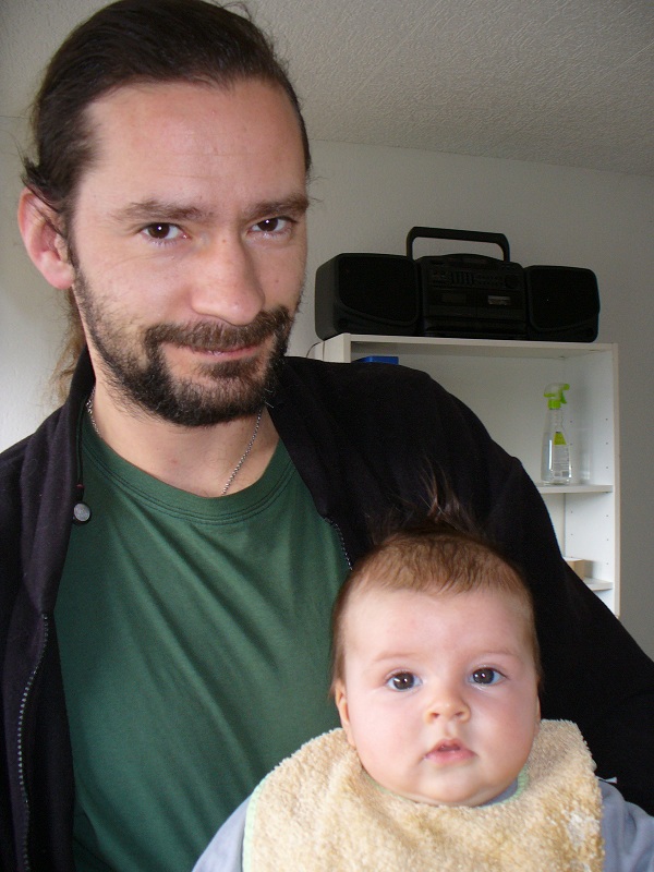 Tout sérieux, avec mon papa