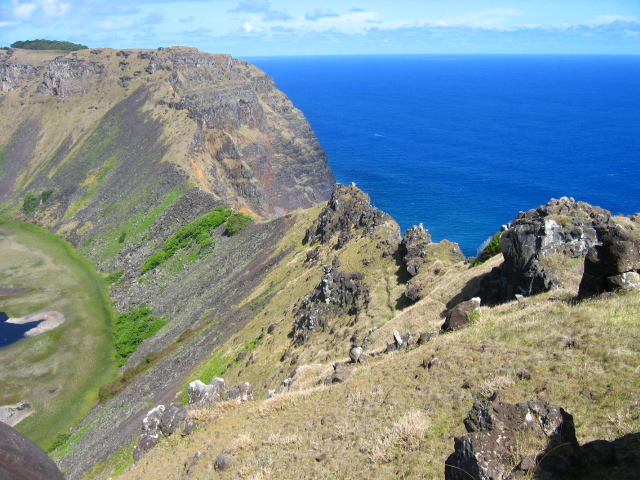 Le cratère & la mer
