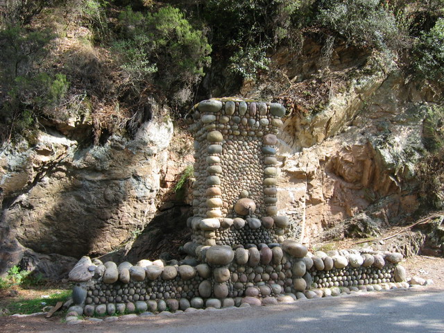 Fontaine de galets