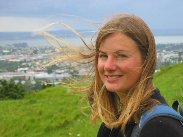 Carine au sommet du volcan