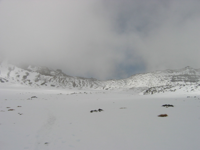 Un désert de neige et de vent