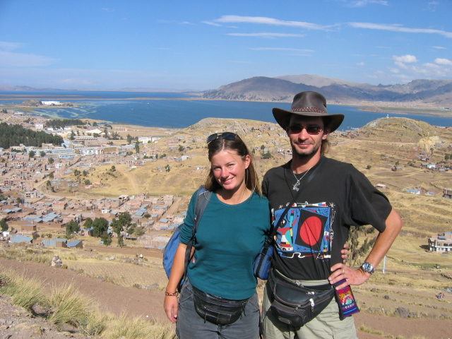 LA photo souvenir du Lac Titicaca !