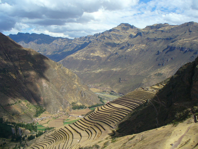 Terrasses du site inca de Pisac