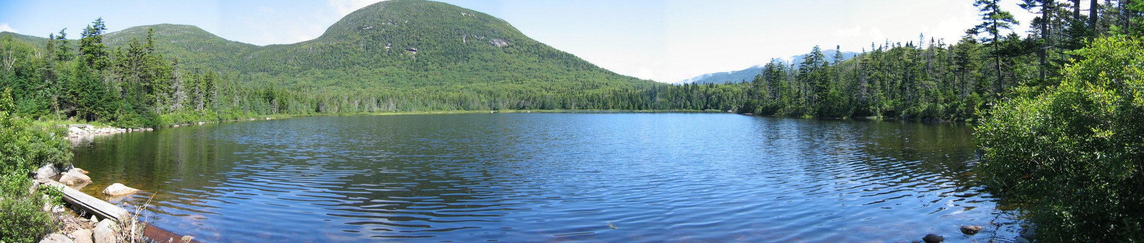 Panorama du Lac Solitaire